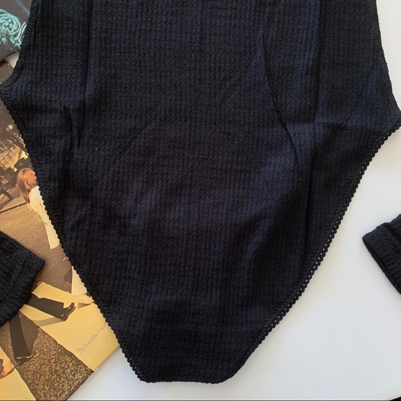 Free People | Black All You Want Bodysuit XS - Picture 9 of 12